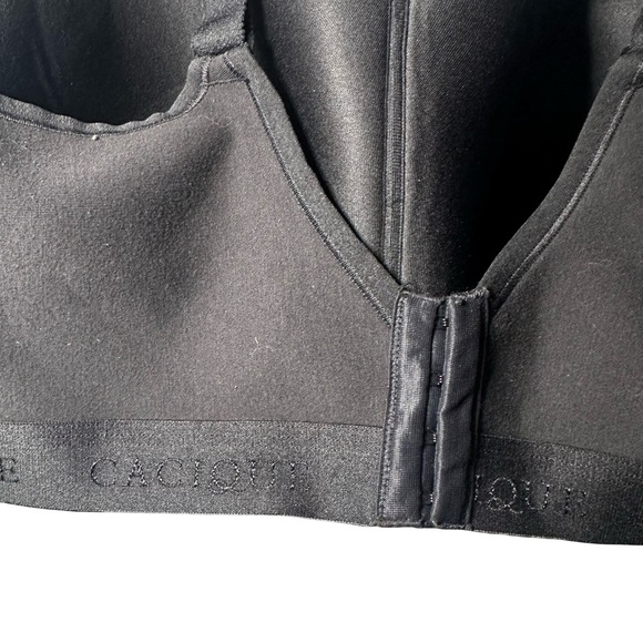 Cacique Cotton Scoop Neck Lightly Lined No Wire Scoop Bra Full Coverage size42DD - Picture 7 of 9